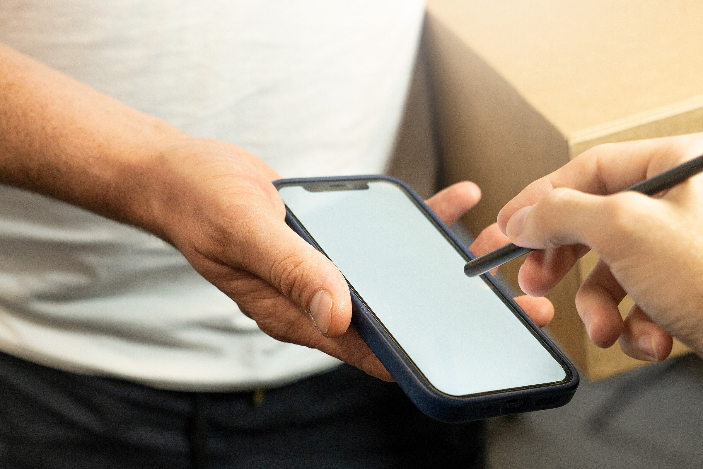 Packaged delivery ready to ship